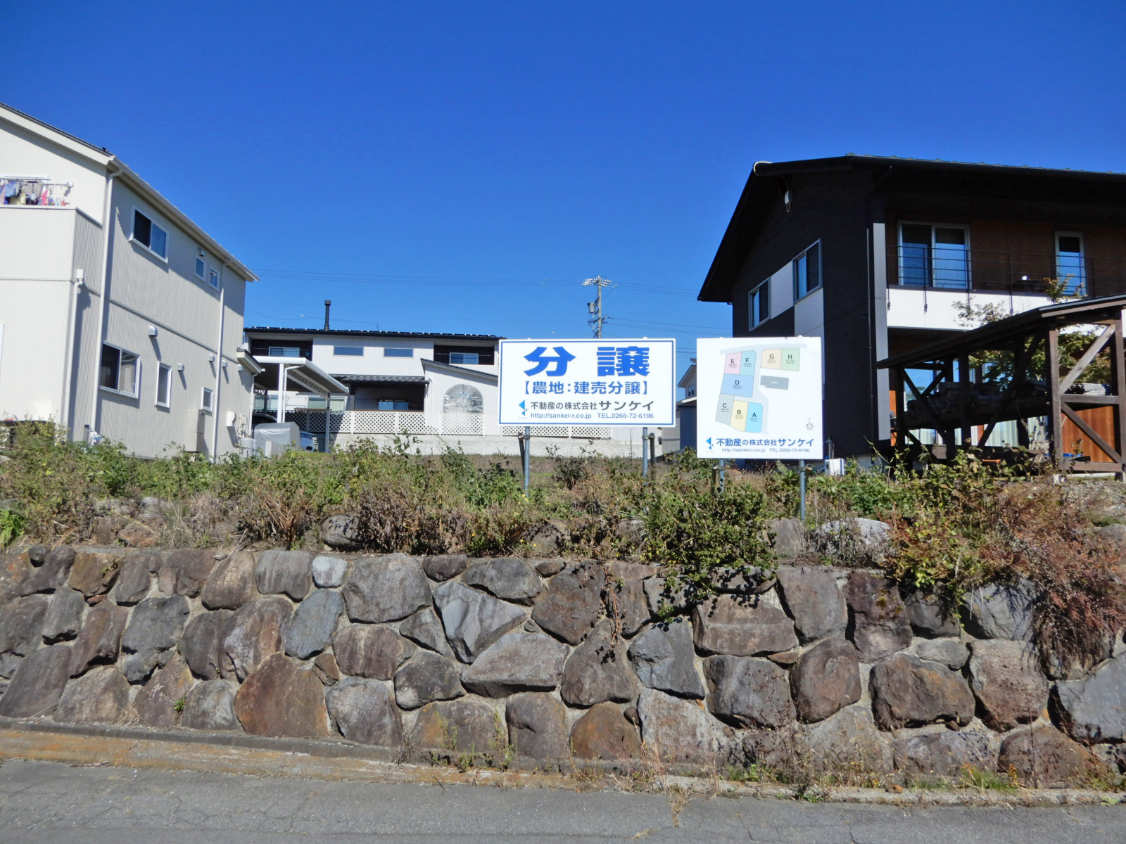 諏訪郡原村室内 B区画 株式会社サンケイ 長野県諏訪市を中心とした不動産 土地 分譲地