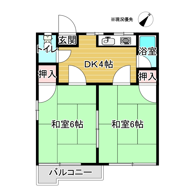 あやめコーポ　202号室_サブ画像02