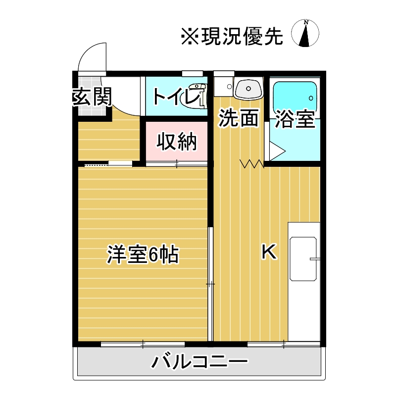矢嶋アパート 102号室_サブ画像02