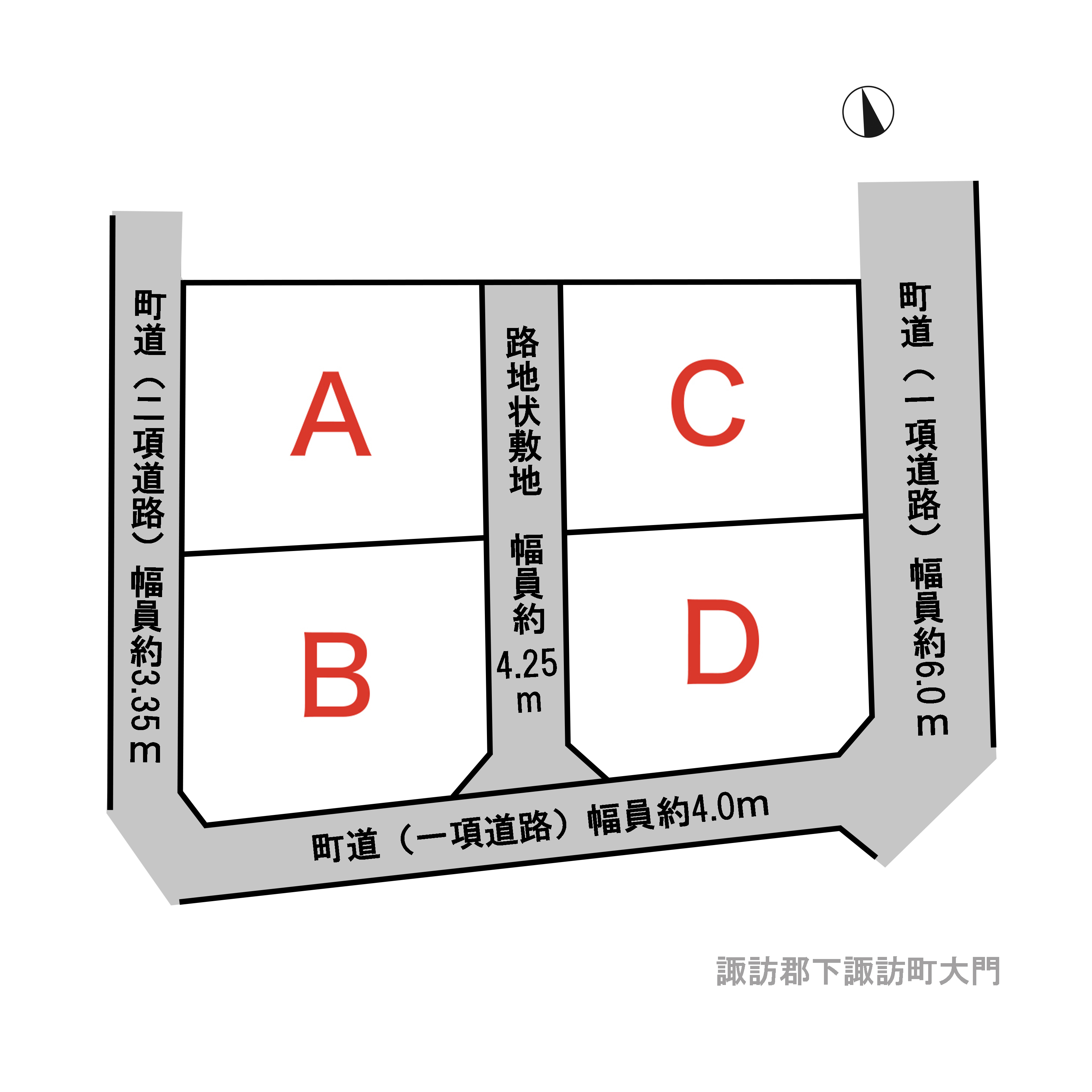 諏訪郡　下諏訪町大門のアイキャッチ画像