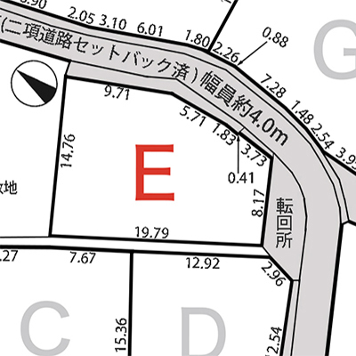 諏訪郡下諏訪町富部　E区画_サブ画像02