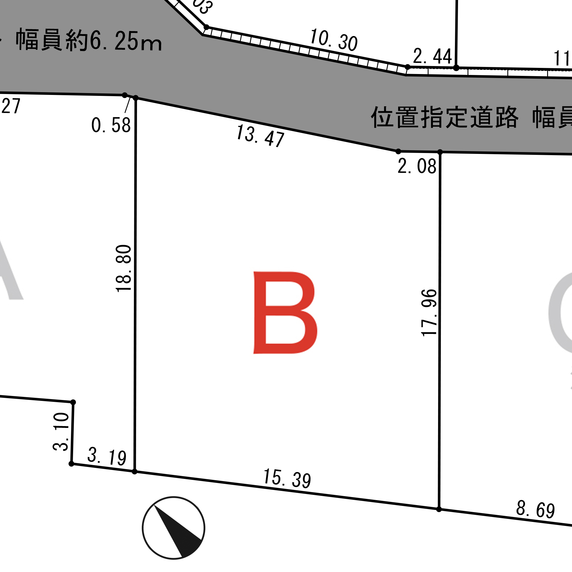 諏訪市　湖南大熊　Ｂ区画_サブ画像02