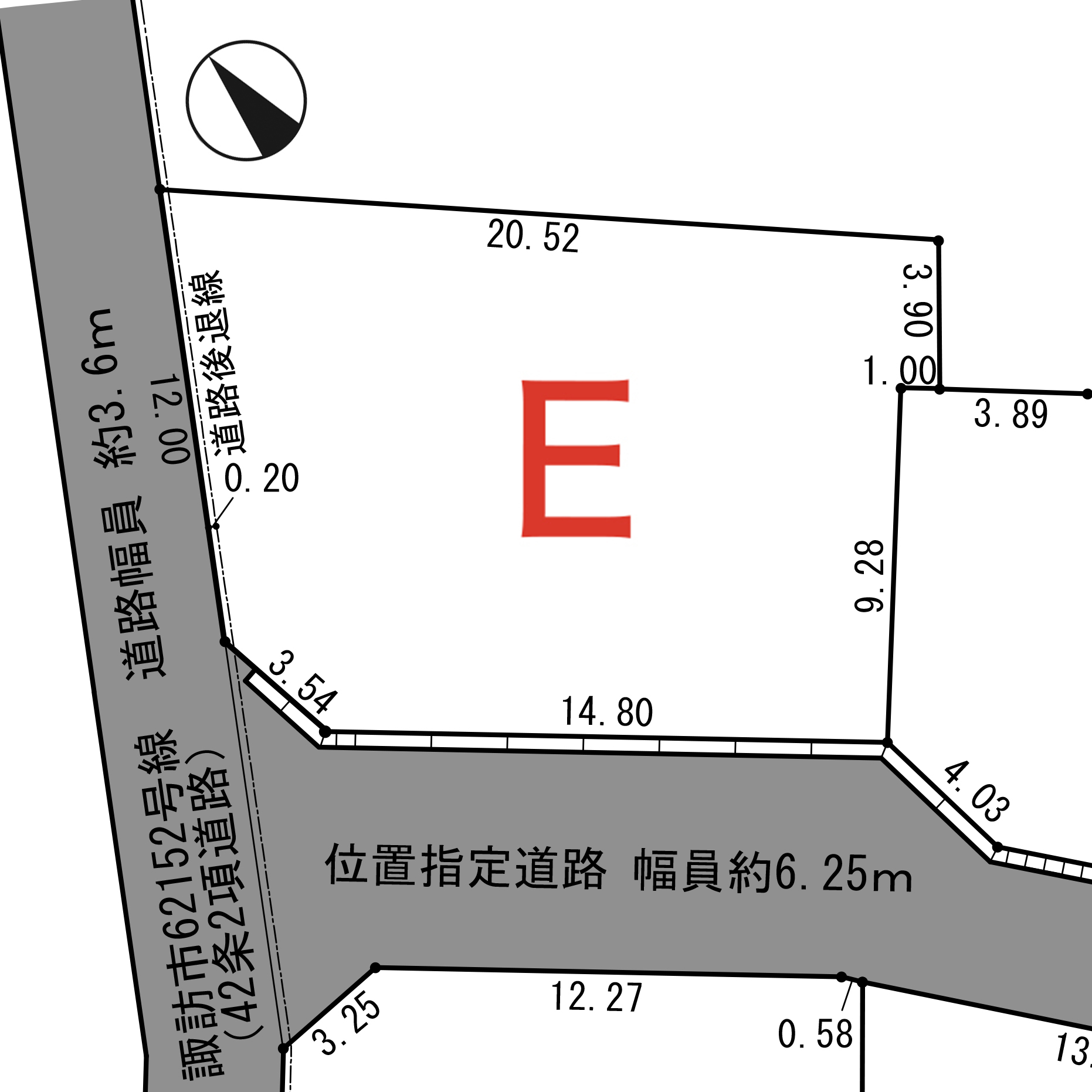 諏訪市　湖南大熊　Ｅ 区画_サブ画像02