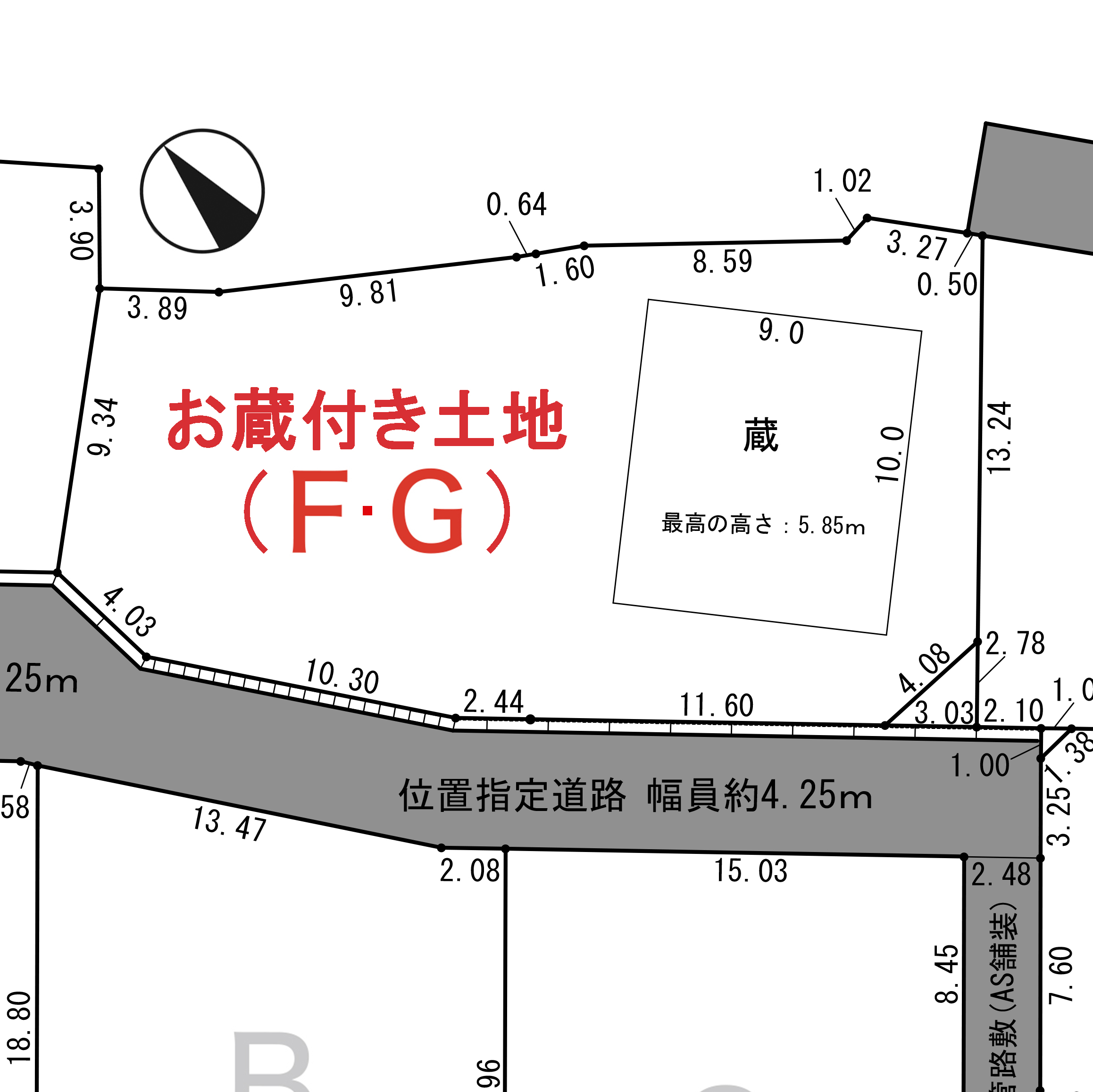 諏訪市　湖南大熊　Ｆ，Ｇ区画_サブ画像02