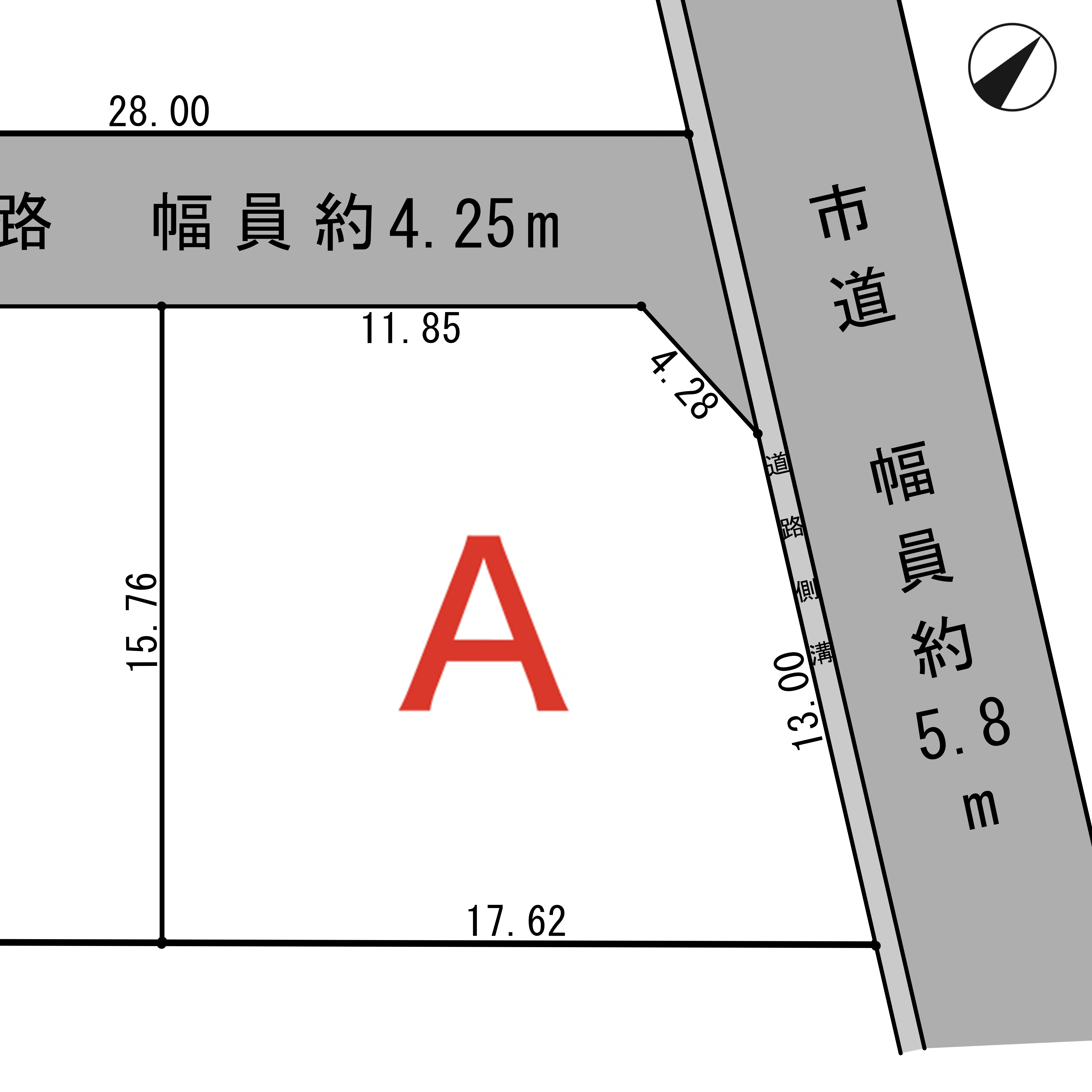 諏訪市　豊田文出（渋崎）　A区画_サブ画像02